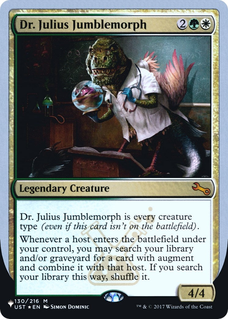 Dr. Julius Jumblemorph (130) [LIST] - MTG Single
