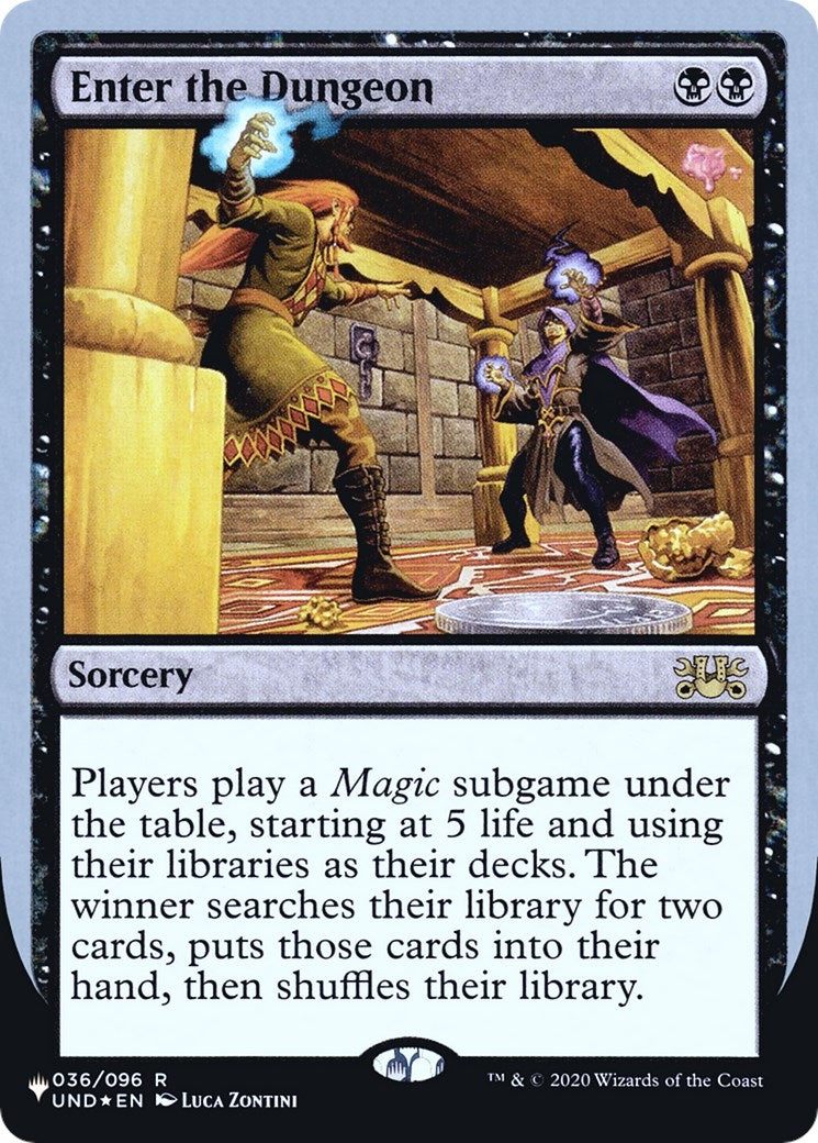 Enter the Dungeon (36) [LIST] - MTG Single