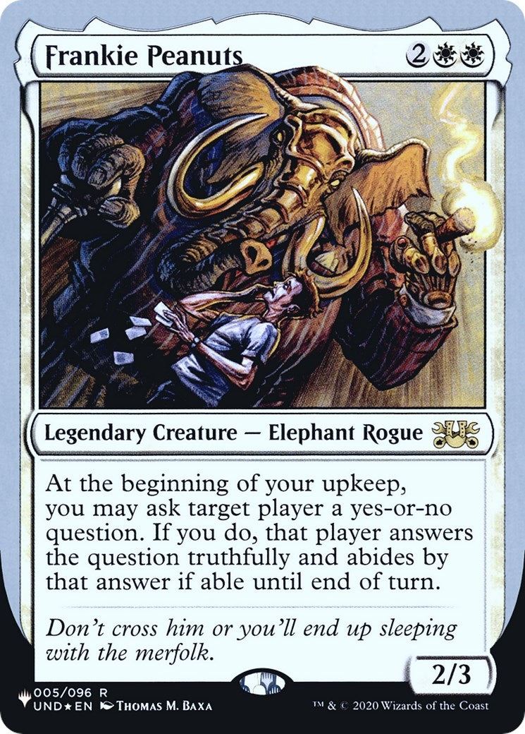 Frankie Peanuts (5) [LIST] - MTG Single