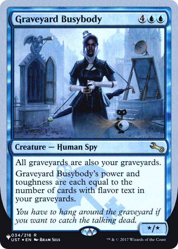 Graveyard Busybody (34) [LIST] - MTG Single