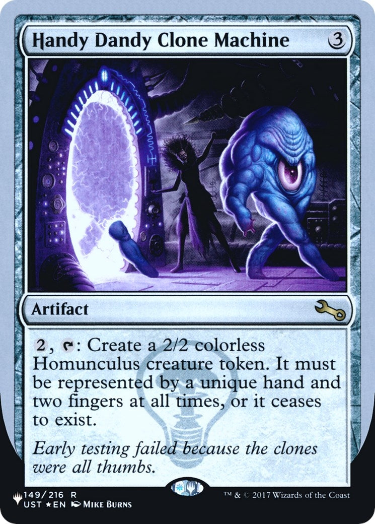 Handy Dandy Clone Machine (149) [LIST] - MTG Single