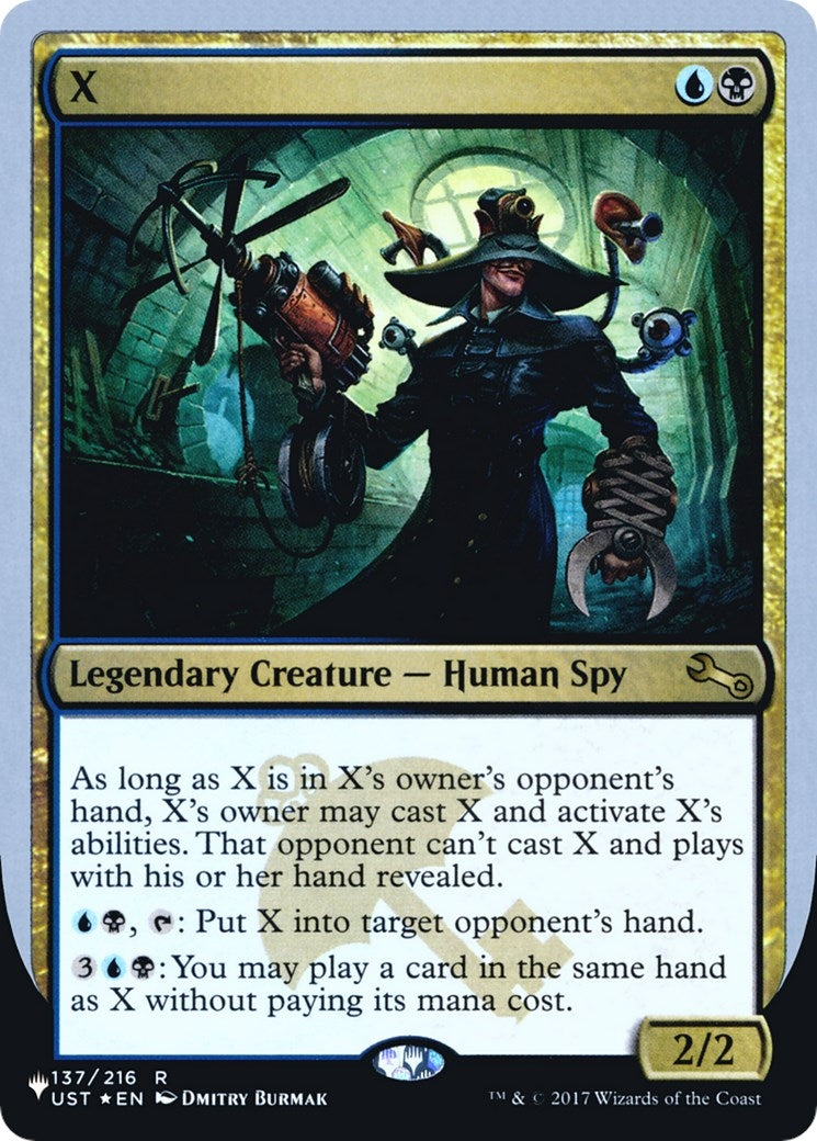 X (137) [LIST] - MTG Single