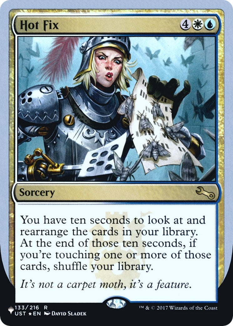 Hot Fix (133) [LIST] - MTG Single