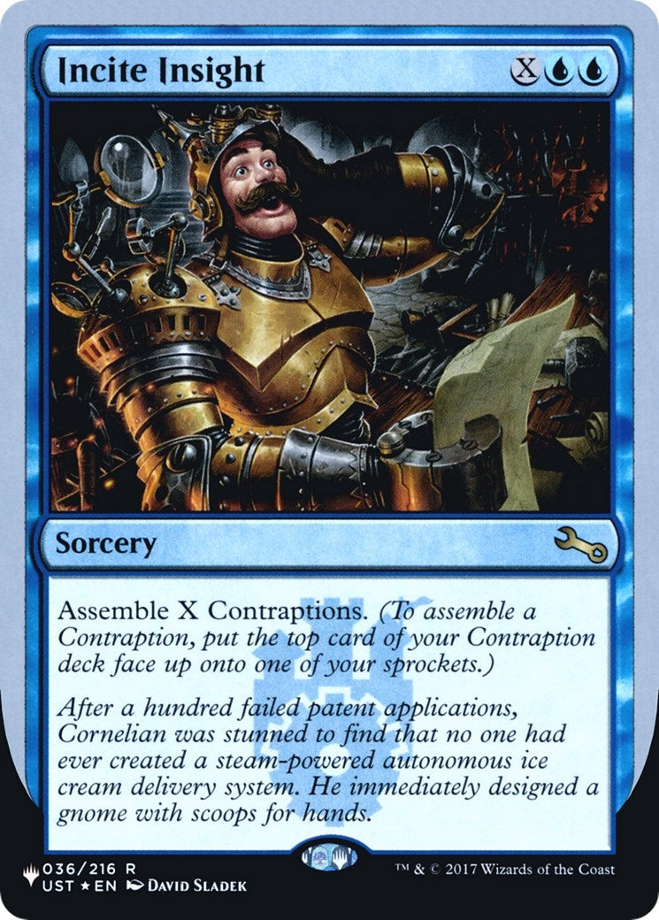 Incite Insight (36) [LIST] - MTG Single