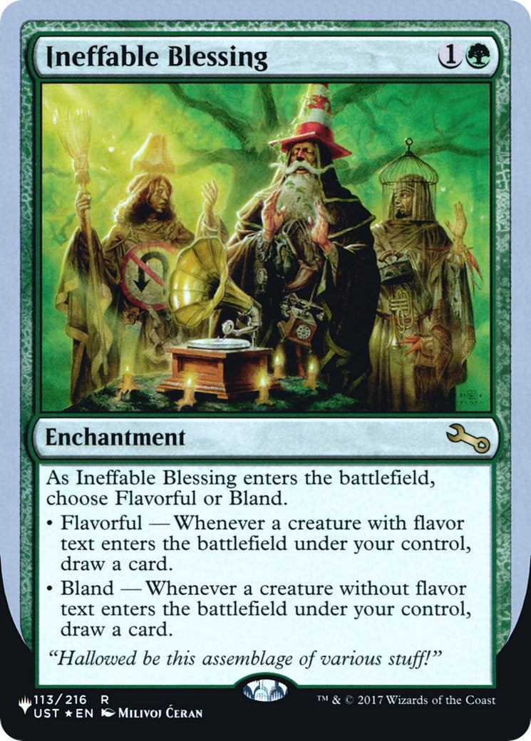 Ineffable Blessing (A) (113) [LIST] - MTG Single