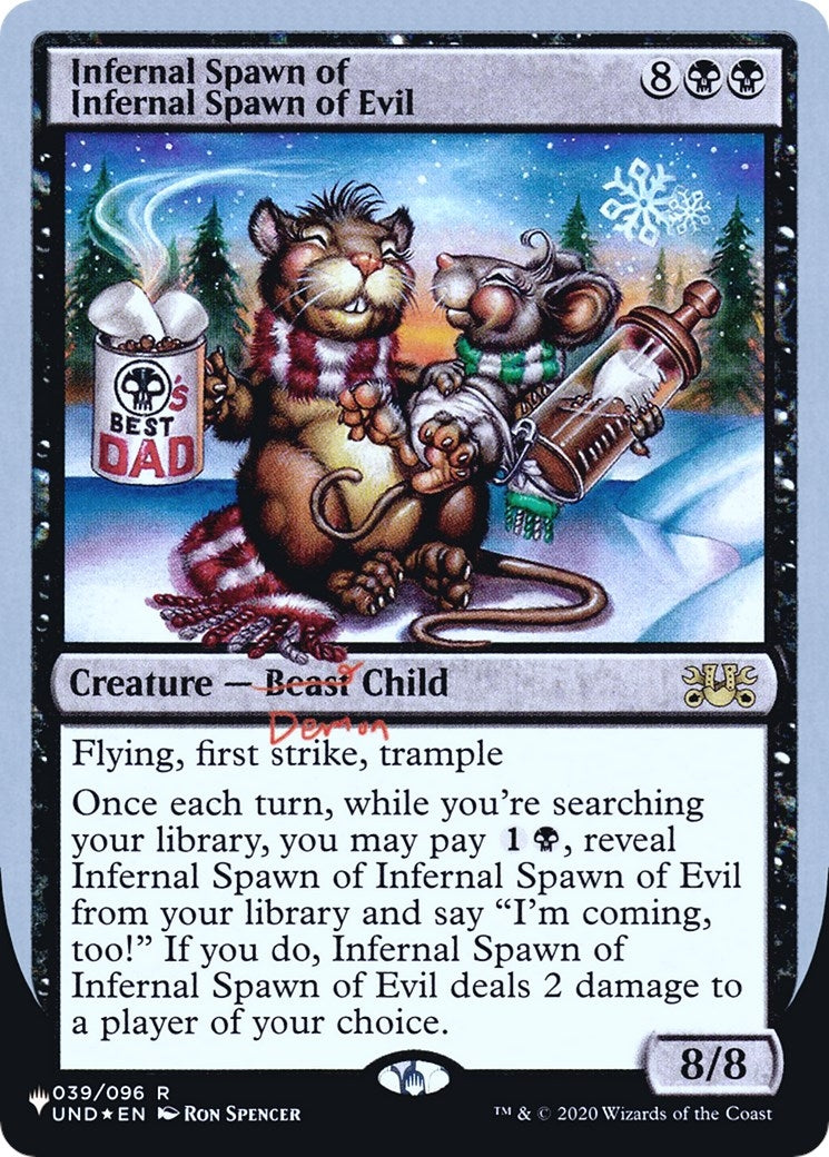 Infernal Spawn of Infernal Spawn of Evil (39) [LIST] - MTG Single