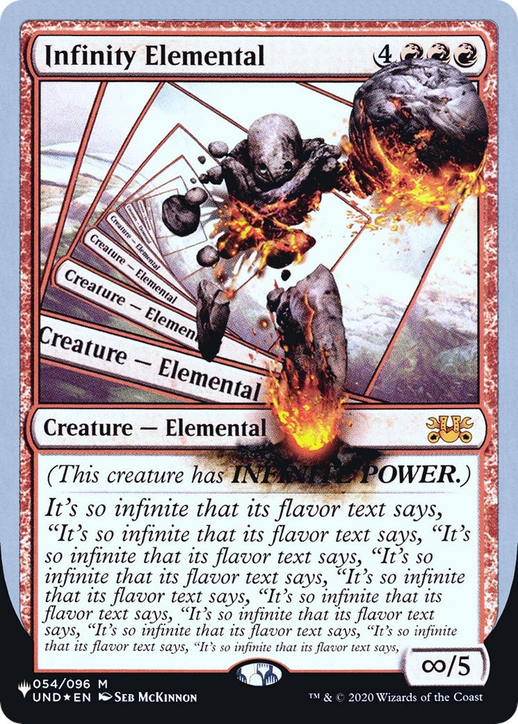 Infinity Elemental (54) [LIST] - MTG Single