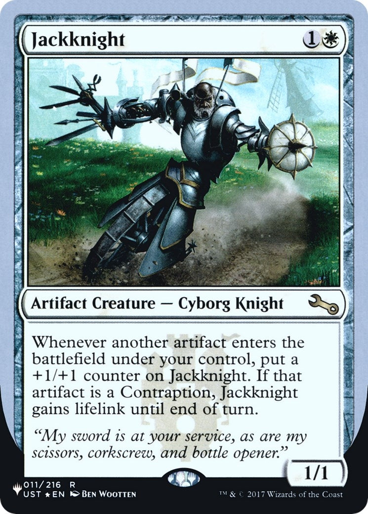Jackknight (11) [LIST] - MTG Single