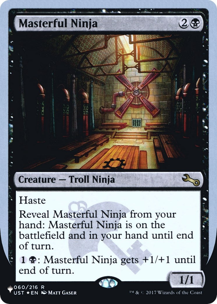 Masterful Ninja (60) [LIST] - MTG Single