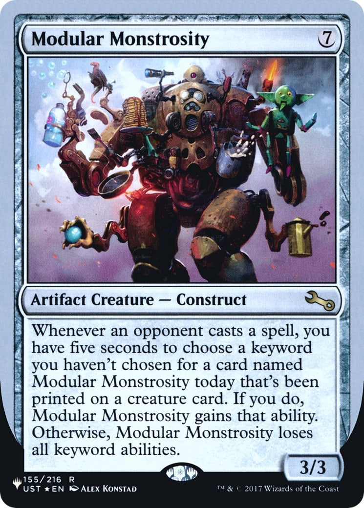 Modular Monstrosity (155) [LIST] - MTG Single