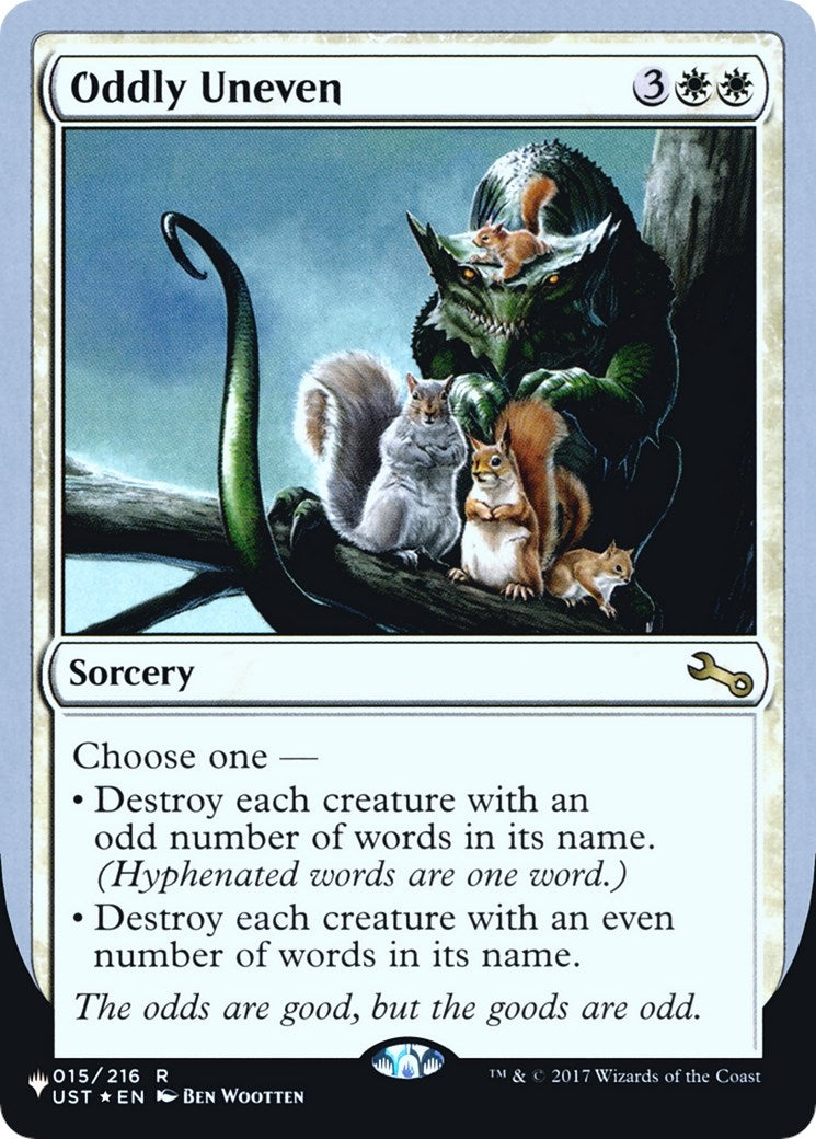 Oddly Uneven (15) [LIST] - MTG Single