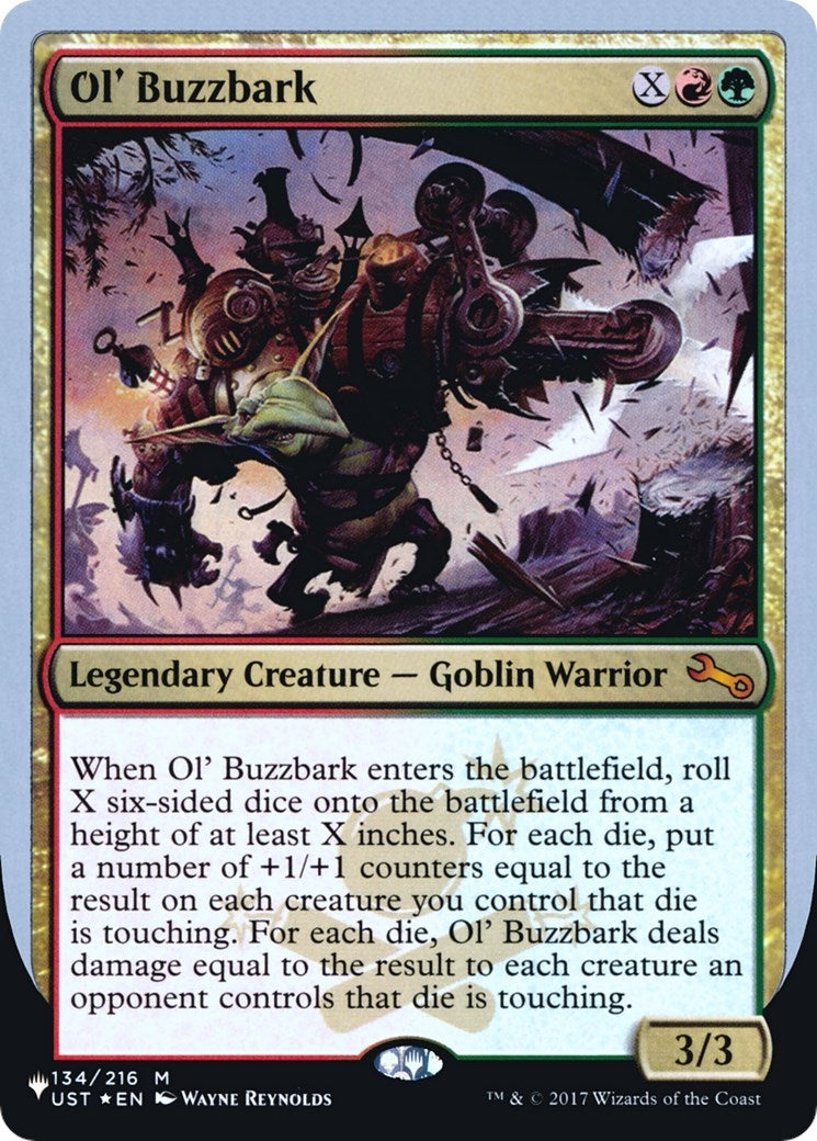 Ol’ Buzzbark (134) [LIST] - MTG Single
