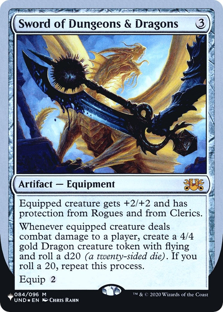 Sword of Dungeons & Dragons (84) [LIST] - MTG Single