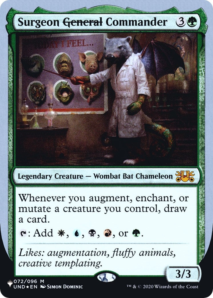 Surgeon ~General~ Commander (72) [LIST] - MTG Single
