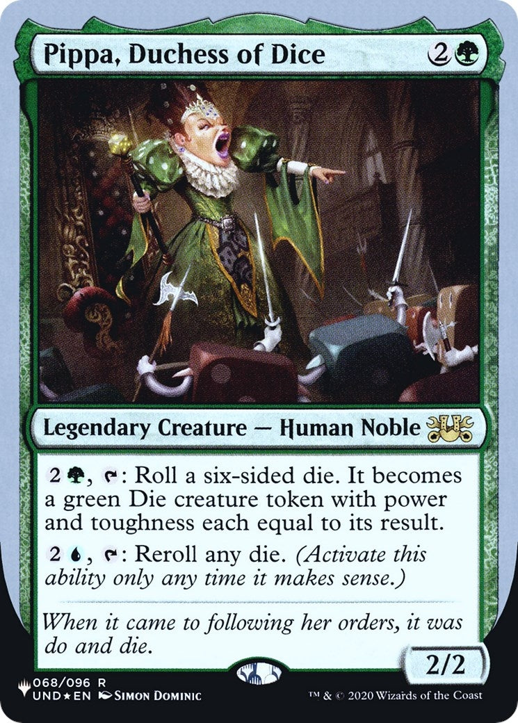 Pippa Duchess of Dice (68) [LIST] - MTG Single