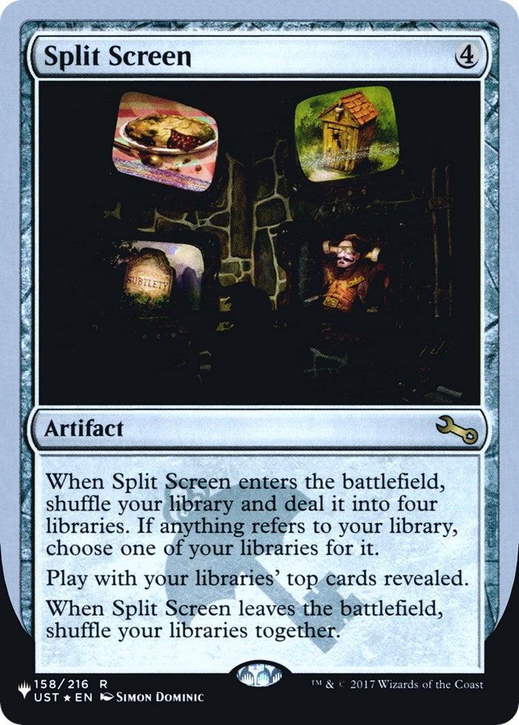 Split Screen (158) [LIST] - MTG Single