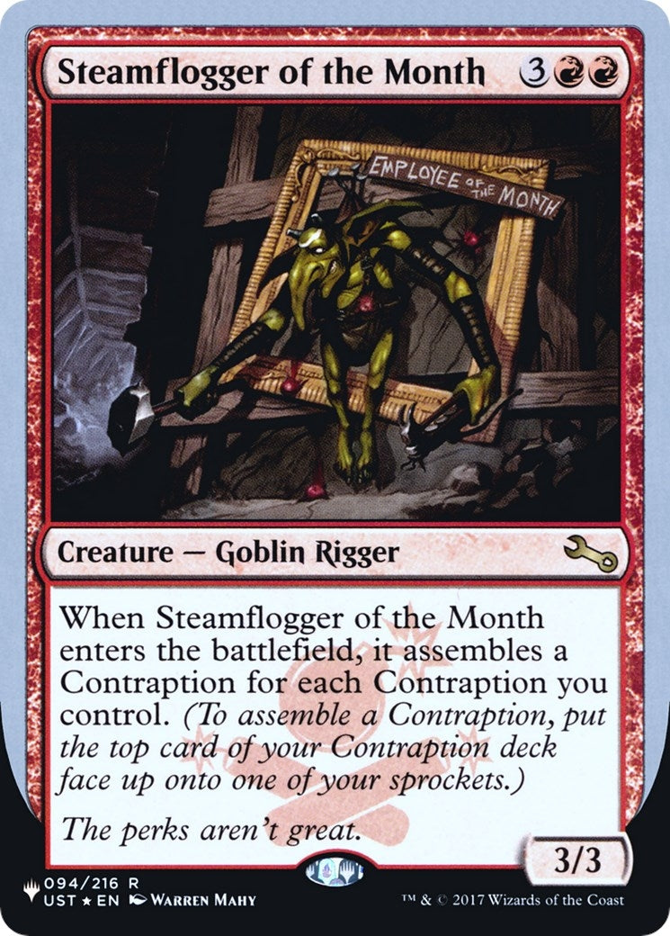 Steamflogger of the Month (94) [LIST] - MTG Single