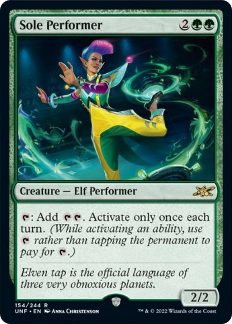 Sole Performer (154) [UNF] - MTG Single