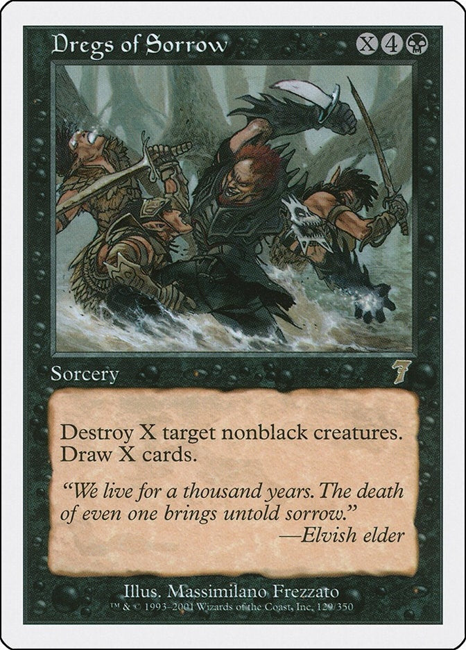 Dregs of Sorrow (129) [7ED] - MTG Single