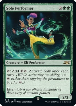 Sole Performer (Galaxy Foil) (440) [UNF] - MTG Single