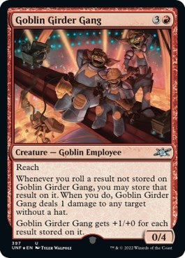 Goblin Girder Gang (Galaxy Foil) (397) [UNF] - MTG Single