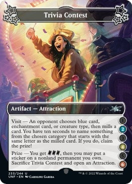 Trivia Contest (2-4-6) (233) [UNF] - MTG Single