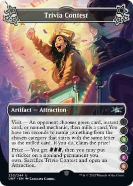Trivia Contest (3-5-6) (233) [UNF] - MTG Single