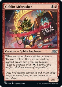 Goblin Airbrusher (Galaxy Foil) (394) [UNF] - MTG Single