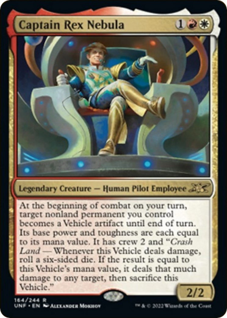 Captain Rex Nebula (164) [UNF] - MTG Single