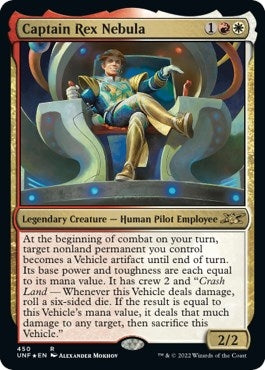 Captain Rex Nebula (Galaxy Foil) (450) [UNF] - MTG Single