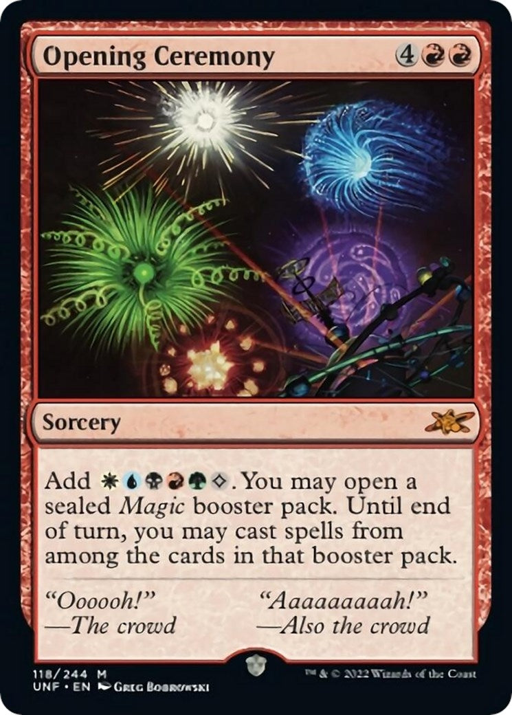 Opening Ceremony (118) [UNF] - MTG Single