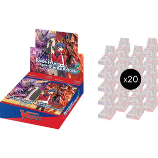 Raging Flames Against Emerald Storm Booster Box Case [D-BT07] - Cardfight Vanguard Sealed