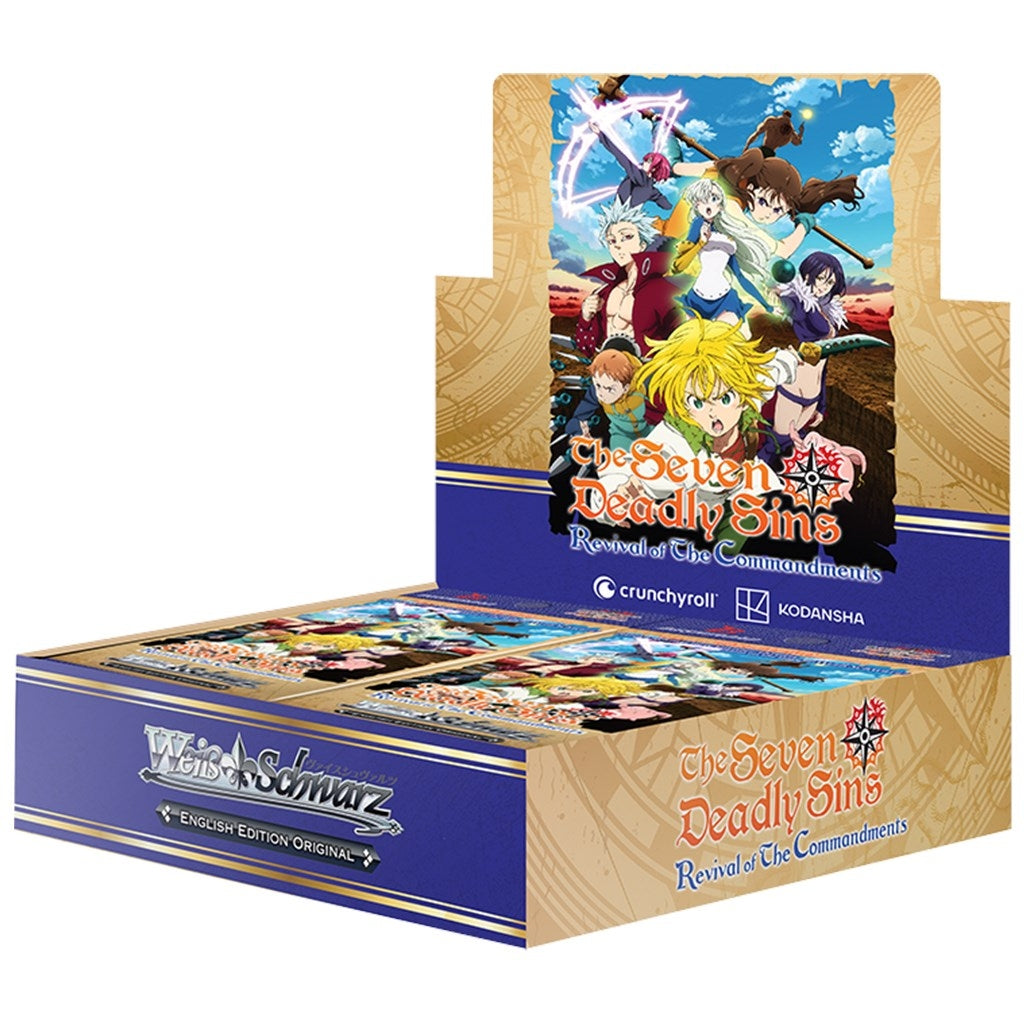 The Seven Deadly Sins: Revival of The Commandments Booster Box [SDS] - Weiss Schwarz Sealed