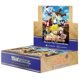 The Seven Deadly Sins: Revival of The Commandments Booster Box [SDS] - Weiss Schwarz Sealed