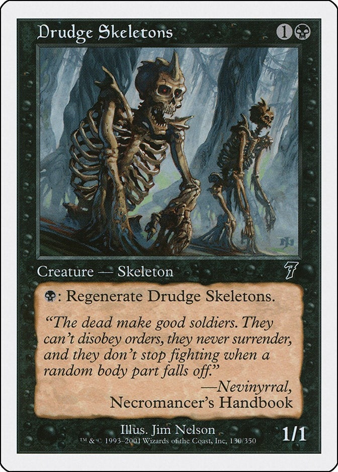 Drudge Skeletons (130) [7ED] - MTG Single