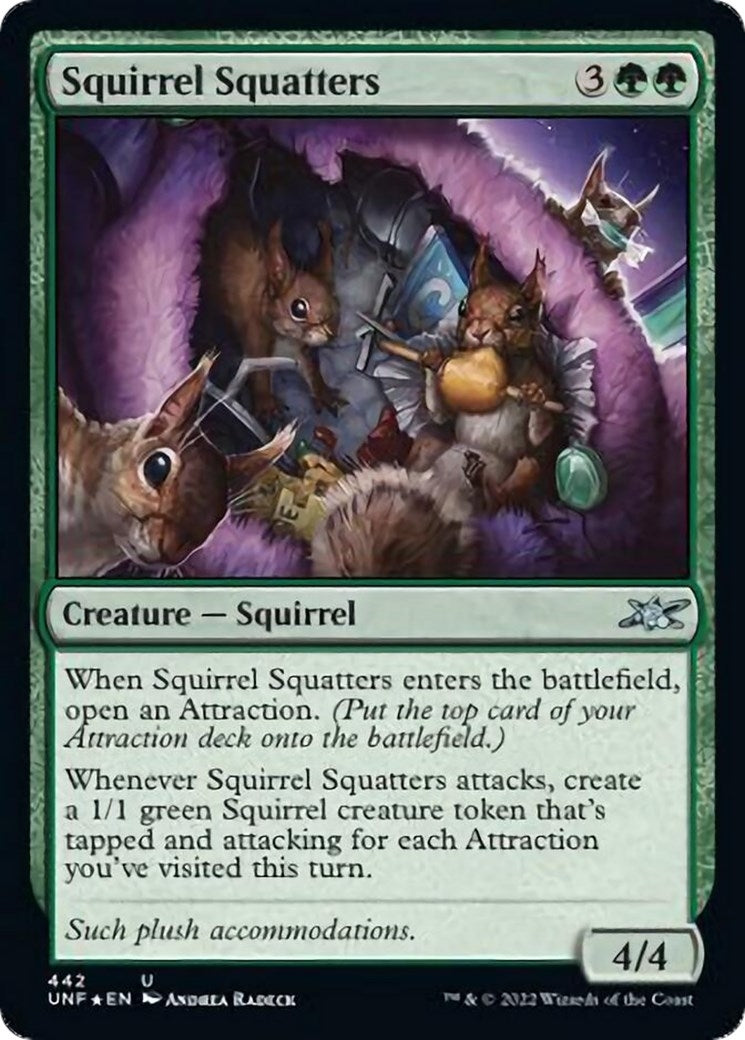 Squirrel Squatters (156) [UNF] - MTG Single