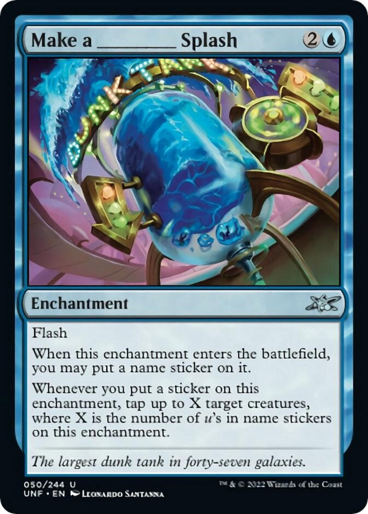 Make a _____ Splash (50) [UNF] - MTG Single