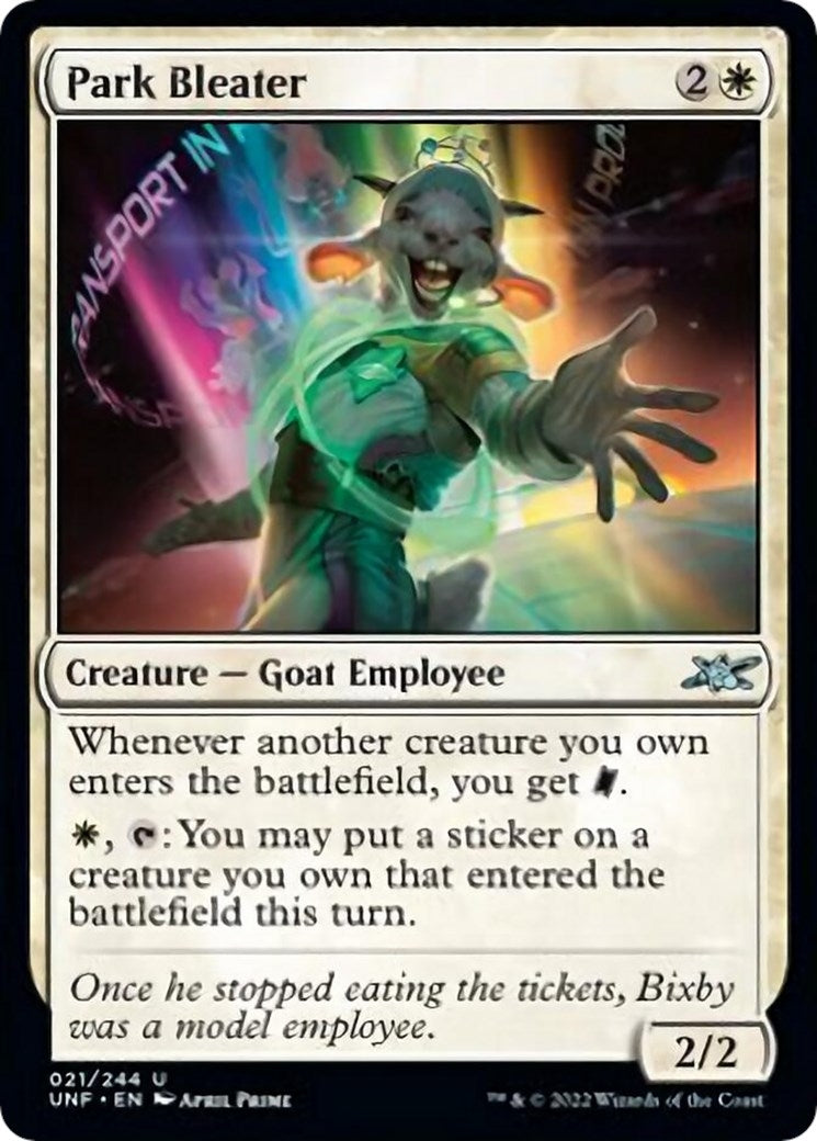Park Bleater (21) [UNF] - MTG Single