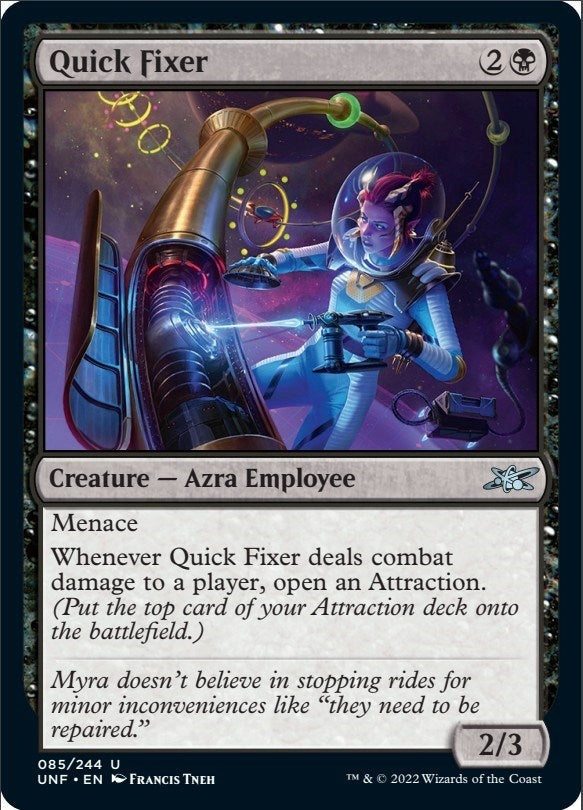 Quick Fixer (85) [UNF] - MTG Single