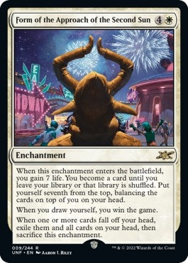 Form of the Approach of the Second Sun (9) [UNF] - MTG Single