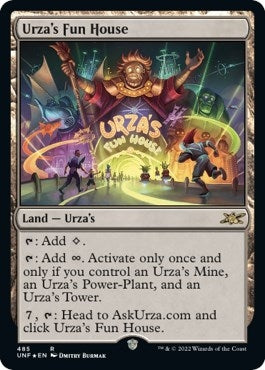 Urza’s Fun House (Galaxy Foil) (485) [UNF] - MTG Single
