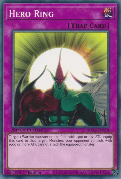 Hero Ring (219) (SGX2) - YuGiOh Single