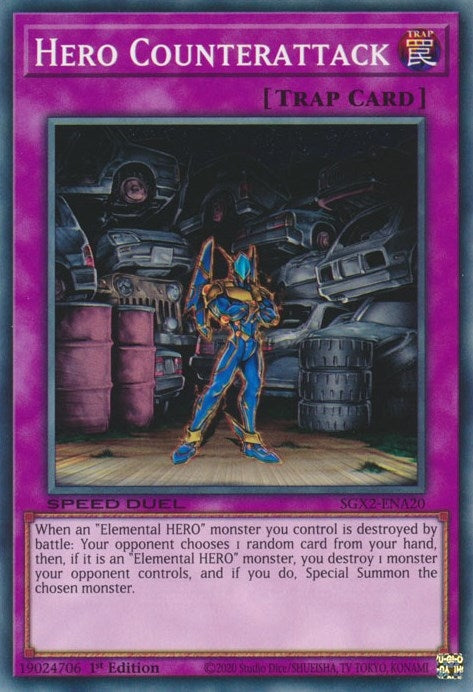 Hero Counterattack (220) (SGX2) - YuGiOh Single