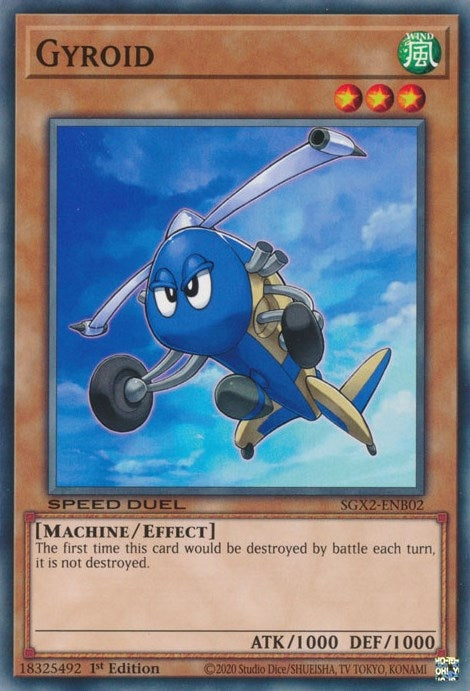 Gyroid (202) (SGX2) - YuGiOh Single