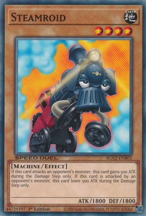 Steamroid (203) (SGX2) - YuGiOh Single