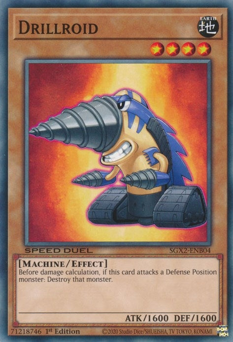 Drillroid (204) (SGX2) - YuGiOh Single