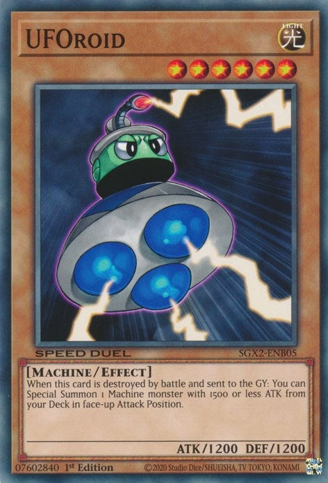 UFOroid (205) (SGX2) - YuGiOh Single