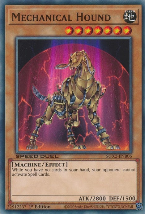Mechanical Hound (206) (SGX2) - YuGiOh Single