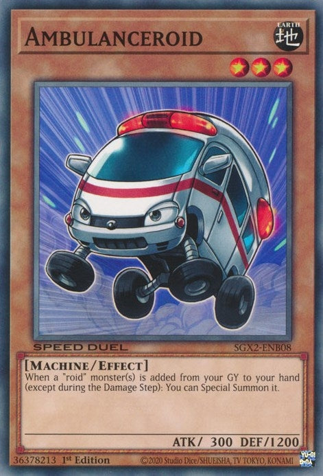 Ambulanceroid (208) (SGX2) - YuGiOh Single