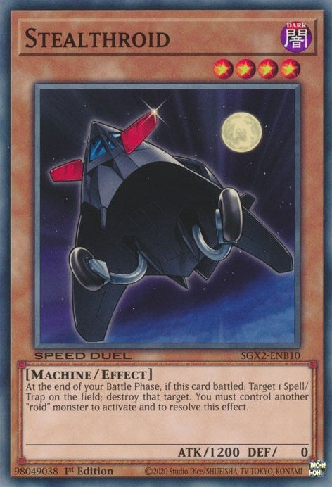 Stealthroid (210) (SGX2) - YuGiOh Single